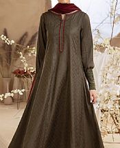 Iznik Judge Grey Viscose Suit- Pakistani Winter Dress