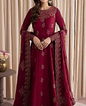 Maroon Silk Suit