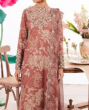 Iznik Chestnut Brown Lawn Suit- Pakistani Lawn Dress