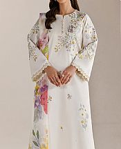 Pearl White Lawn Suit