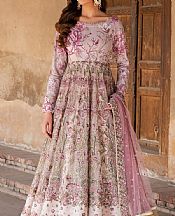 Pink/Light Grey Silk Suit