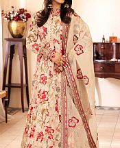 Iznik Desert Sand Lawn Suit- Pakistani Lawn Dress