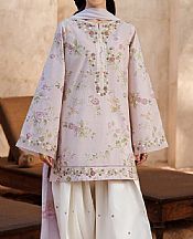 Lilac/Off White Lawn Suit