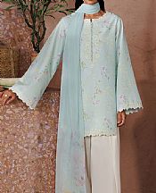 Light Turquoise Lawn Suit