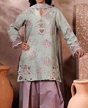 Iznik Mint Green Lawn Suit- Pakistani Designer Lawn Suits