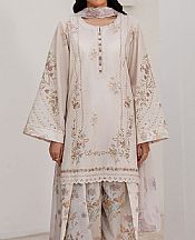 Iznik Off-white Lawn Suit- Pakistani Lawn Dress