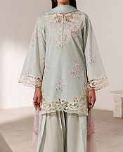 Iznik Mint Green Lawn Suit- Pakistani Designer Lawn Suits