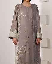 Iznik Dusty Mauve Lawn Suit- Pakistani Designer Lawn Suits