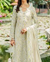 Ivory/Green Mist Lawn Suit