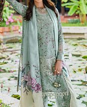 Summer Green Lawn Suit