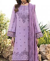 Iznik Lavender Lawn Suit- Pakistani Lawn Dress