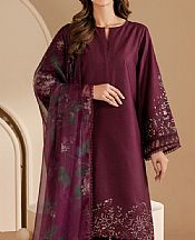 Wine Berry Lawn Suit
