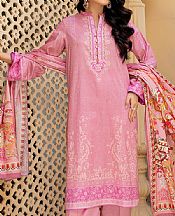 Jahanara Baby Pink Lawn Suit- Pakistani Designer Lawn Suits