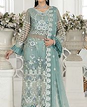 Sea Green Chiffon Suit- Pakistani Designer Chiffon Suit