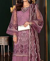 Mauve Organza Suit