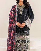 Jazmin Black Lawn Suit- Pakistani Lawn Dress