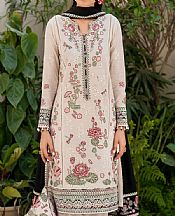 Jazmin Ivory Lawn Suit- Pakistani Designer Lawn Suits