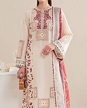 Off White Lawn Suit