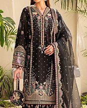 Jazmin Black Lawn Suit- Pakistani Lawn Dress