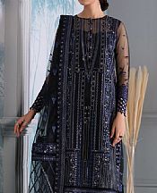 Navy/Black Net Suit- Pakistani Chiffon Dress
