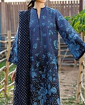 Jazmin Navy Blue Lawn Suit- Pakistani Designer Lawn Suits
