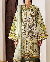 Jazmin Light Green Lawn Suit- Pakistani Designer Lawn Suits