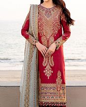 Jazmin Scarlet Lawn Suit- Pakistani Lawn Dress
