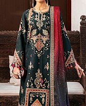 Jazmin Charcoal Lawn Suit- Pakistani Designer Lawn Suits