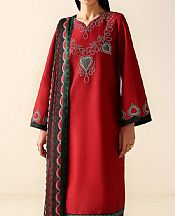 Jazmin Cornell Red Lawn Suit- Pakistani Lawn Dress
