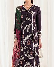 Jazmin Plum Lawn Suit- Pakistani Designer Lawn Suits