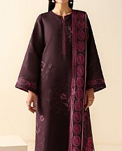 Jazmin Plum Lawn Suit- Pakistani Designer Lawn Suits