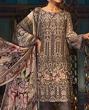 Grey Chiffon Suit- Pakistani Chiffon Dress