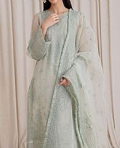 Jazmin Light Pistachio Chiffon Suit- Pakistani Designer Chiffon Suit