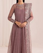 Jazmin Tea Pink Net Suit- Pakistani Chiffon Dress