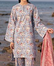 Jazmin Lavender Lawn Suit- Pakistani Lawn Dress