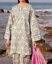 Jazmin Light Grey Lawn Suit- Pakistani Designer Lawn Suits