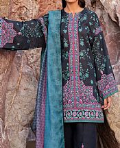 Jazmin Black Lawn Suit- Pakistani Designer Lawn Suits