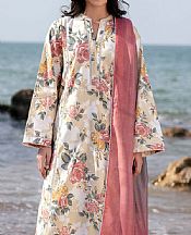 Jazmin Ivory/White Lawn Suit- Pakistani Lawn Dress