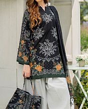 Jazmin Black Lawn Suit- Pakistani Designer Lawn Suits