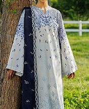 Jazmin Sky Blue Lawn Suit- Pakistani Lawn Dress