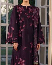 Jazmin Plum Lawn Suit- Pakistani Designer Lawn Suits