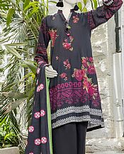 Junaid Jamshed Black Khaddar Suit- Pakistani Winter Clothing