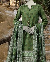 Junaid Jamshed Green Lawn Suit- Pakistani Designer Lawn Suits