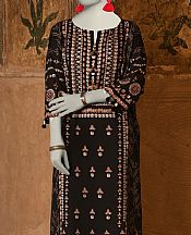 Junaid Jamshed Black Lawn Suit (2 Pcs)- Pakistani Designer Lawn Suits