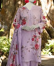 Junaid Jamshed Lilac Lawn Suit- Pakistani Lawn Dress