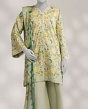 Junaid Jamshed Lime/Pistachio Karandi Suit- Pakistani Winter Clothing