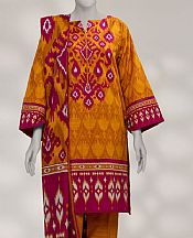 Bright Orange Khaddar Suit