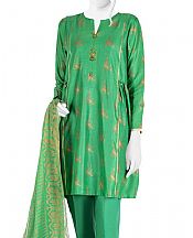 Junaid Jamshed Pastel Green Lawn Suit (2 Pcs)- Pakistani Designer Lawn Suits