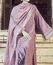 Mauve Lawn Suit- Pakistani Designer Lawn Dress