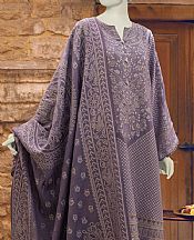 English Violet Jacquard Suit- Pakistani Lawn Dress